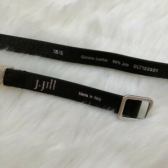 J Jill Natural Jute & Leather Double Wrap Belt - Picture 5 of 6